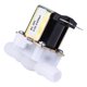 thumbnail image 3 of Daboolka G3/8 OD12mm Válvula Solenoide Eléctrica de Plástico Interruptor de Flujo de Entrada de Agua Normalmente Cerrado DC24V, 3 of 7