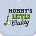 thumbnail image 4 of Inktastic Mommys Little Caddy with Golf Club and Ball Boys or Girls Baby Bib, 4 of 4