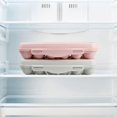 thumbnail image 4 of 2 PCS Egg Container For Refrigerator, 12 Grid Egg Storage Box with Lid, Stackable Plastic Egg Holder Tray for Kitchen, 4 of 4