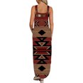 thumbnail image 3 of SMihono Robe d'Été Grande Taille pour Femmes 2023 Décontractée Ample d'Été Imprimée Robe Débardeur Robe de Plage Col Rond Sans Manches Robes, 3 of 5
