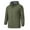 Army Green, variant on EQWLJWE Men's Thin Windbreaker Slim Zipper Pocket Sunscreen Outdoor Stormsuit Long Sleeve Hooded Waterproof Outdoor Jacket Winter Jackets for Men Clearance