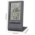 thumbnail image 4 of Medidor De Temperatura Y Humedad Digital Con Función De Reloj Medidor De Humedad Reloj Estación Meteorológica Para Oficina Sala De Estar Hogar,Cx-220 Minnieouse TO005512-02, 4 of 7