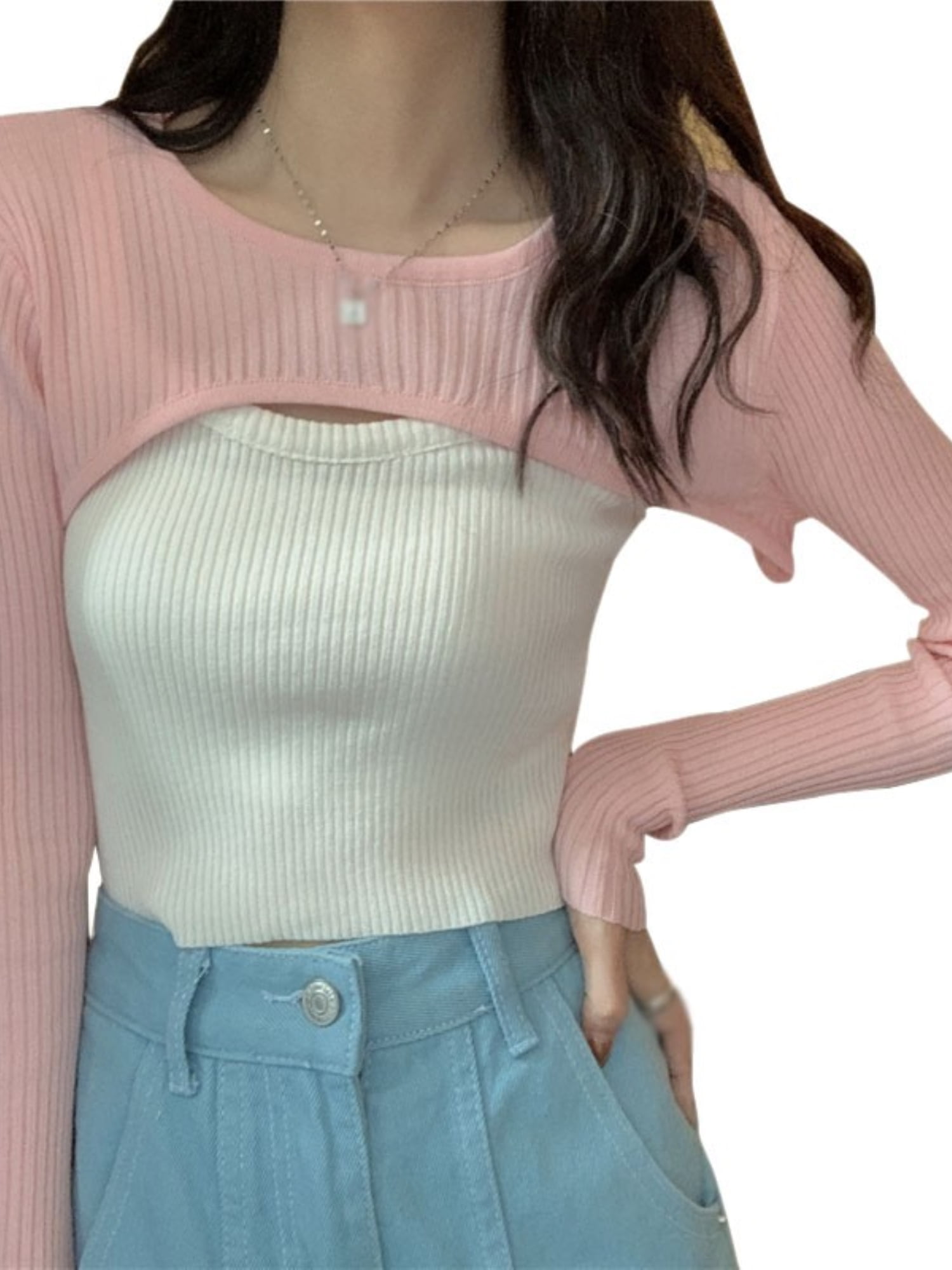Ochine Shawl Sweater Ribbed Long Arm 