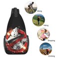 thumbnail image 6 of Ghostbusters Logo Sling Bag Crossbody Backpack Chest Bags Diagonally Travel Daypack For Women Men Adults Teen, 6 of 8