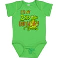 thumbnail image 3 of Inktastic It's My 2nd Birthday with Cute Green Alligator Boys or Girls Baby Bodysuit, 3 of 5