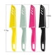 thumbnail image 2 of Cuchillos para pelar ByKooc, 8 piezas (4 cuchillos para pelar y 4 fundas), 2 of 5
