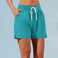 thumbnail image 5 of cfhntfmh Women's Plus Size Athletic Shorts High Waisted Running Shorts Pocket 5" Sporty Shorts Gym Workout Summer Shorts, 5 of 7