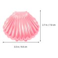thumbnail image 2 of CIMAXIC Simulation Shell 2pcs Simulation Shell Pearl Storage Desktop Decoration Storage Box Photo Props,3.54"X2.76"X1.18", 2 of 4