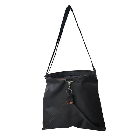 Bolsa para recoger fruta, bolsas para recolección de alimentos, correa ajustable multifunción para el brazo. Negro