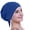 royal blue, variant on Comfortable Women's Turban Head Cover Headscarf Breathable for Chemo and Festivals