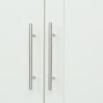 thumbnail image 3 of Clearance! High wardrobe and kitchen cabinet with 2 doors, 2 drawers and 5 storage spaces,white, 3 of 4