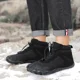 thumbnail image 3 of Hombres Mujeres Botas de Montañismo al aire libre Parejas Otoño Invierno Antideslizante Durable Cómodo Nieve Suave Camping Deportes Zapatos Casuales, 3 of 5