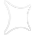 thumbnail image 3 of 23 3/8"W x 23 3/8"H x 3/8"T Extra Large Lilley Decorative Fretwork Ceiling Panels in Architectural Grade PVC, 3 of 10
