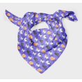 thumbnail image 3 of Bimba Purple Pomeranian Dog Pure Silk Printed Scarf Dupatta Head Neck Wrap Bandanas For Women 40 x 40 Inches, 3 of 6