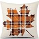 thumbnail image 3 of Juego de 4 fundas de almohada de otoño de 18.0 x 18.0 in, otoño de calabaza, arce feliz otoño, búfalo a cuadros al aire libre, fundas de almohada de granja de Acción de Gracias para decoración del sofá del hogar oso de fresa Electrónica, 3 of 5