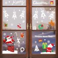 thumbnail image 1 of Decoración navideña Árbol de Navidad Ancianos Muñeco de nieve Copo de nieve Pegatina estática Combinación Decoraciones navideñas familiares Wmkox8yii  fhajkh3446, 1 of 7