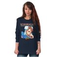 thumbnail image 4 of Chun Li Strong Feminist Girl Power Women's Long Sleeve T Shirt Brisco Brands L, 4 of 6