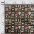 thumbnail image 1 of oneOone Cotton Silk Fabric Line Kasuri Print Fabric BTY 42 Inch Wide, 1 of 4