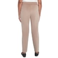 thumbnail image 2 of Alfred Dunner Womens Petite Modern Corduroy Faux Fly Front Average Length Pant, 2 of 4