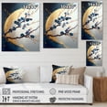 thumbnail image 4 of Designart Blue Cherry Blossom Branch IV Canvas Wall Art, 4 of 5