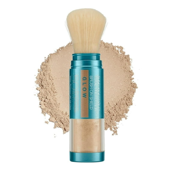 Colorescience Sunforgettable Total Protection Brush-On Shield SPF 50 - Glow, 0.21 oz