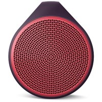 Logitech X100 Mini Bluetooth Portable Speaker with Built-In Microphone, 984-000363, Red