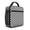Black and White, variant on Black and White Checkered Pattern Insulated Lunch Bag Teens,Lunch Box for Men Women for Work,Picnic or Travel,10.2x9.5x4.3 Inches,8 Can Capacity