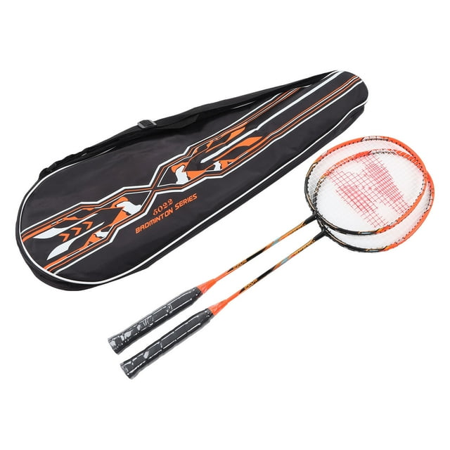 1 par de raquetas de bádminton integradas de aleación de carbono con bolsa de almacenamiento para competición de entrenamiento YUNYI BRAND Deportes