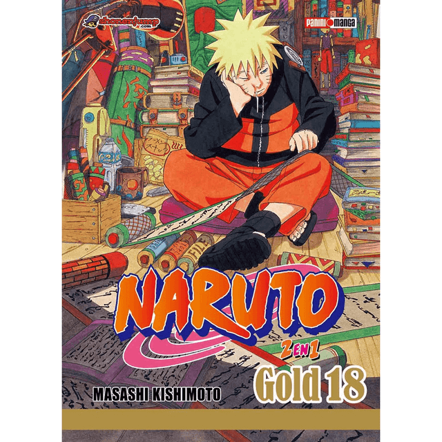 Libro Naruto Gold Edition N.18 Tapa Blanda, Autor Por Asignar, Editorial Editorial Panini Mexico