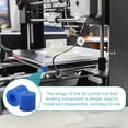 thumbnail image 3 of HUGFEG 12 Pcs 3D Printer Heatbed Leveling Parts, 16mm Silicone Solid Column 3D Printer Heat Bed Leveling Parts Heat Resistant Buffer Leveling Spring Replacement Part for Ender 3 Pro/CR-10 UA824-3755, 3 of 6