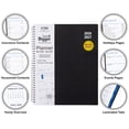 thumbnail image 2 of See It Bigger M/W Planner, Large (9" x 11"), Black, 15-Month: Apr 2026 - Jun 2027, 2 of 8