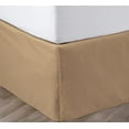 thumbnail image 1 of SGI Bedding 18 Inch Pleated Bed Skirt | Microfiber Bed Skirt | Fade Resistant, Wrinkle Free, Anti-static, Decorative, Extra Storage Space, Clutter-Free | Olympic Queen, Taupe, 1 of 6
