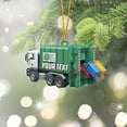 thumbnail image 5 of Personalized Garbage Truck Ornament 2024 Green Garbage Truck Ornament Green Garbage Truck Christmas Ornament 2024 Trash Truck Ornament Xmas Custom Garbage Truck Hanging Christmas Ornament (GT3) - 3246, 5 of 5