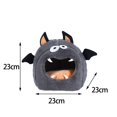 thumbnail image 2 of Cama de pequeños para mascotas, casa cálida de invierno para Chinchilla, Yuyangstore Cama para mascotas pequeñas, 2 of 2