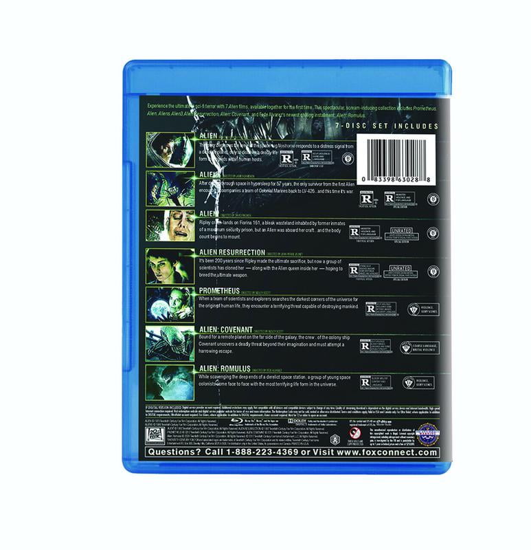 Alien 7 Films Collection (Blu-ray) - Walmart.com