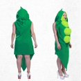 thumbnail image 4 of Disfraz de guisantes YONGSHENG tres guisantes en una vaina para adultos, 4 of 5