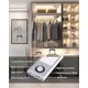 thumbnail image 2 of 30CM LED human body sensing light, rechargeable three color dimming light with wine cabinet, wardrobe light strip, ultra-thin intelligent night light, 2 of 5