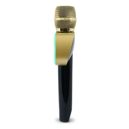 Singing Machine - Carpool Karaoke The Mic 2.0 Karaoke System - Gold