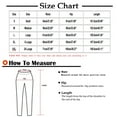 thumbnail image 3 of Flare Jeans for Women Ladies High Waisted Stretch Wide Leg Flare Jegging, Elastic Pull-On Skinny Boot Cut Yoga Jeggings Pants with Pockets Business Trousers with Pockets Blue S, 3 of 3