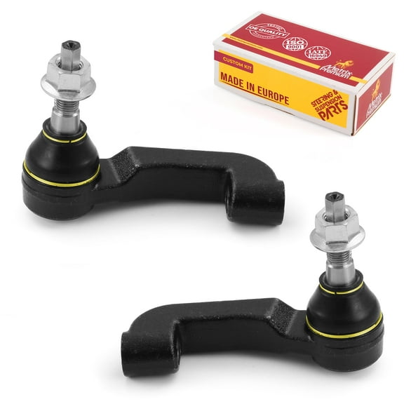 Metrix Premium Chassis Parts - Front Left & Right Outer Tie Rod End Kit Fits 2002-2005 Jeep Liberty, Replacement ES3535, ES3536, Made in Europe
