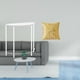 thumbnail image 2 of Mesa Auxiliar De Acrílico Para Espacios Pequeños Con Elegante Funda De Cojín Decorativa, Mesita De Noche Delgada Para Decoración Del Hogar, Sala De Estar, Funda De Cojín Cuadrada Para, 2 of 8