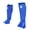 Blue, variant on Meister Elastic Cloth Shin & Instep Padded Guards (Pair) Black - X-Small