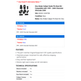 thumbnail image 2 of Disc Brake Caliper Guide Pin Boot Kit - Compatible with 1999 - 2004 Chevrolet Silverado 2500 - Carlson, 2 of 2
