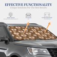 thumbnail image 4 of Balery Beautiful Owl Parasol para parabrisas de coche de 2 piezas | Parasol plegable para parabrisas delantero de coche para la mayoría de sedanes-Medium, 4 of 6