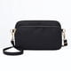 thumbnail image 2 of Bolso bandolera de nailon impermeable, informal, para mujeres y niñas (negro), 2 of 8