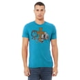 thumbnail image 2 of A Lot Can Happen in 3 Days He is Risen Christian Easter Church Men's T-shirt, 2XL, Pacific Blue, 2 of 5