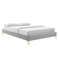 thumbnail image 6 of Colette King Performance Velvet Platform Bed, 6 of 10
