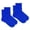 Royal Blue, variant on COUVER Women's Cotton Stretch Crew Length Slouch Socks Gold 2 Pairs Size 9-11 (Womens)