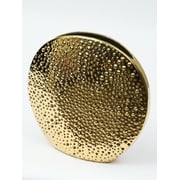 Inspire Me! Home Decor Studded Gold Round Vase