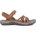 thumbnail image 2 of Teva Elzada Women's Strappy Leather Sandal in Tan Size 8, 2 of 6